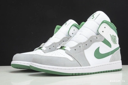 Green 1 SE Grey Mid Air Jordan 0731